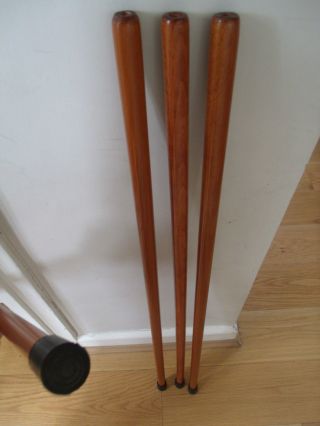 Shaft for Walking Sticks Making Walnut Colour Stick Wooden Shanks Part Canes 3