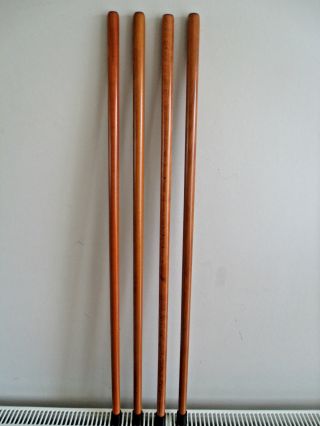 Shaft for Walking Sticks Making Walnut Colour Stick Wooden Shanks Part Canes 4