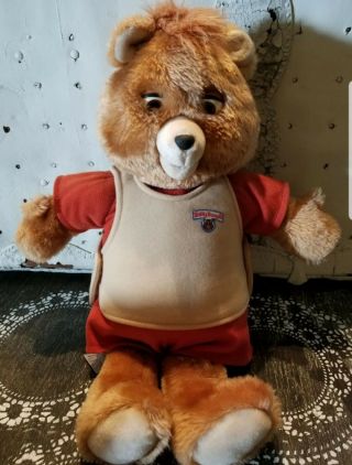 Vintage 1985 Teddy Ruxpin Comes With Tape Fast