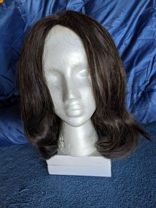 Vintage Wig - 100 Human Hair - Middle Part - Shoulder Length