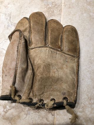 Antique Vintage Baseball Glove Mitt