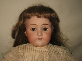 Antique German 24 " B.  Illfelder Co Bisque Socket Head My Sweethear Doll Md13