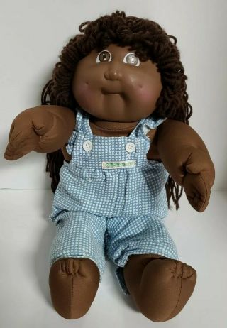 Vintage 1982 Cabbage Patch Kids African - American Girl Doll