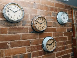 Vintage Seiko Ship ' s Wall Clock - Copper Leaf 5
