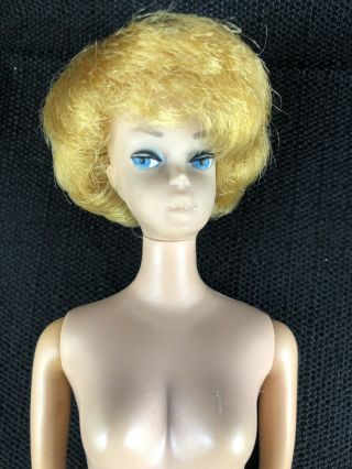 Vintage Blonde Bubble Cut Barbie Doll Japan Mcmlviii Mattel Pat Pend Tlc