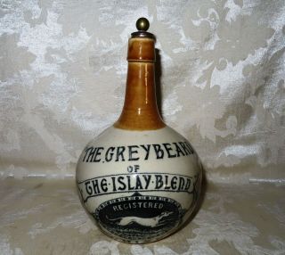 Antique Stoneware Whiskey Jug,  