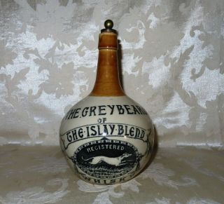 Antique Stoneware Whiskey Jug,  