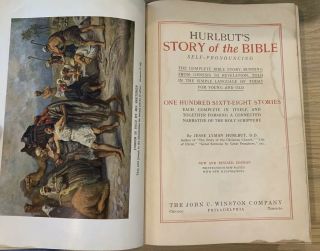 1932 Book Hurlbut ' s Story of the Bible 168 Stories Jesse Lyman Hurlbut antique 2