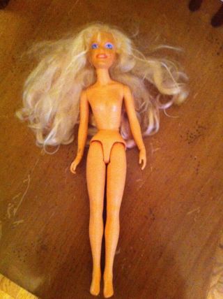 Vintage 1985 Hasbro Jem & The Holograms Jem/jerrica Doll Nude Gem Rare Toy Htf