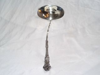 Antique F.  B Rogers Silverplate Punch Bowl Ladle