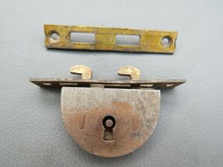 Antique Or Vintage Writing Slope Box Lock & Keep Spares Parts