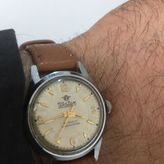 Vintage Watex Mechanical Men Wristwatch Swiss Made