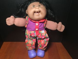 Vintage 1995 Cabbage Patch Kids African American Girl Doll