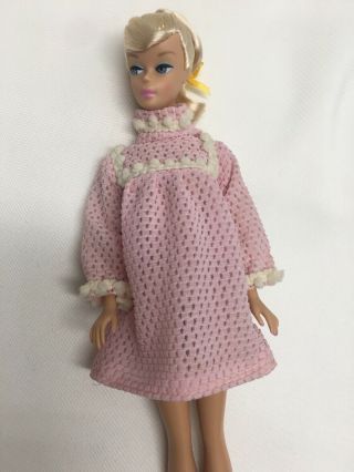 Vintage Barbie Doll Clone Bild Lilli Maddie Mod Premier Babs? Pink Dress