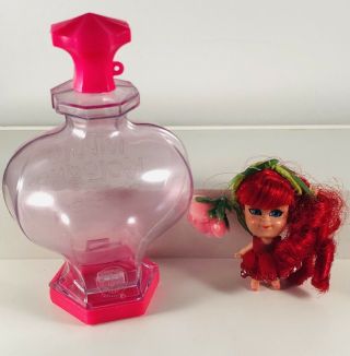 Liddle Kiddles Kologne Rosebud Rose Red Perfume Doll Mattel Vintage 1967