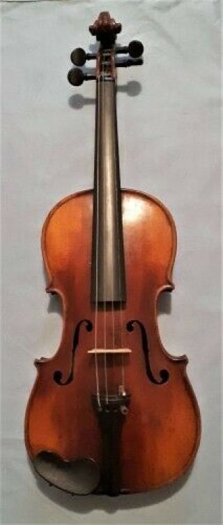 Exquisite Antique 4/4 (23 ") Hungarian Remenyi Violin,