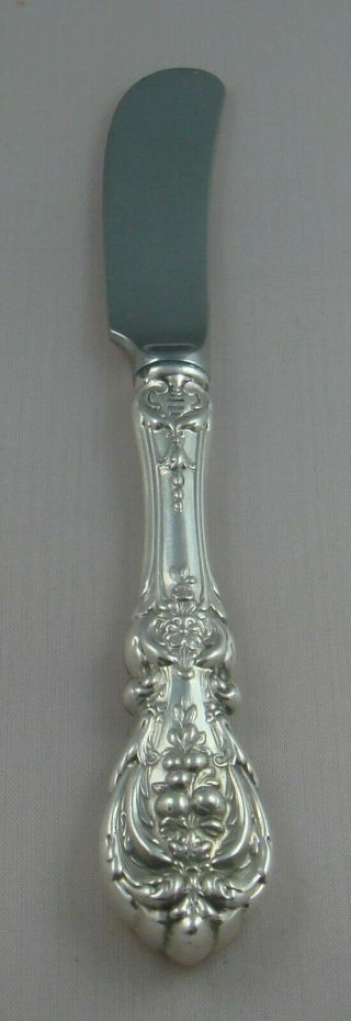 Reed & Barton Francis I Sterling Silver Butter Spreader Sterling Handle Paddle