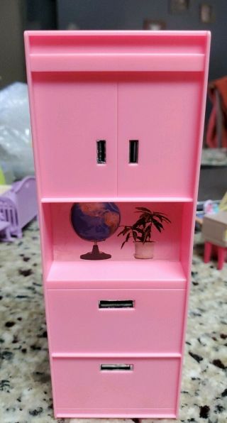 Rare Vintage Arco Pink Barbie File Cabinet Made In Hong Kong