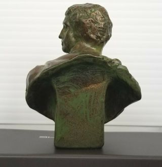 Ancient Roman Republic Brutus Julius Caesar Assassin Antique Brass Bust Statue 4