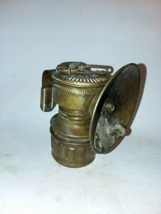 Old miners Lantern antique carbide lamp 2
