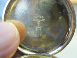 Vintage Pre - Owned Waltham 15 Jewel Pocket Watch. 4