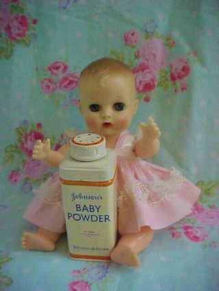 Vintage Doll Size Johnsons Baby Powder Ginnette