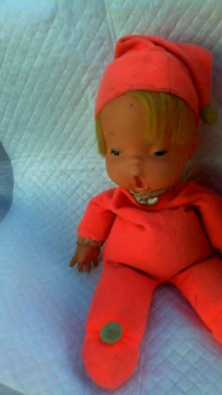 Vintage Mattel 1969 Baby Tender Love and 1970 Baby Beans Dolls 3