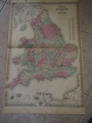 Antique Map,  " Colton 