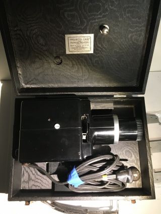 Kodak Kodaslide Projector Model 1 Bakelite W/box Case 1937 Vintage Antique Slide