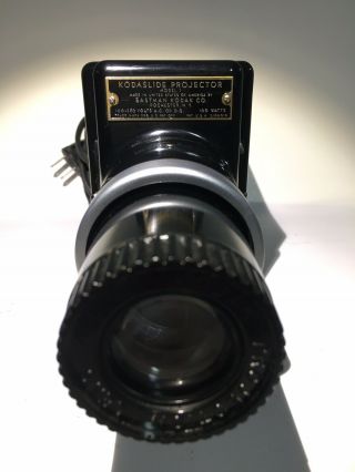 Kodak Kodaslide Projector Model 1 Bakelite w/Box Case 1937 VINTAGE ANTIQUE SLIDE 4