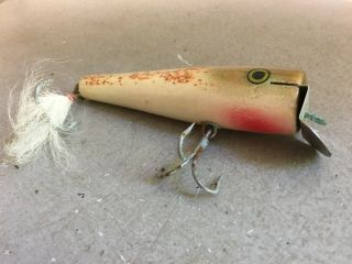 Cap ' n Bill ' s Swimmer Lure Jr 23 Red Squid With Correct Box 2