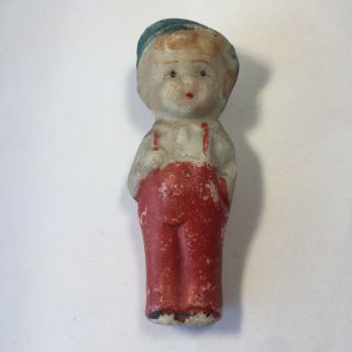 Vintage Penny Doll/frozen Charlotte - Japan - Boy 2 - 1/2 " High
