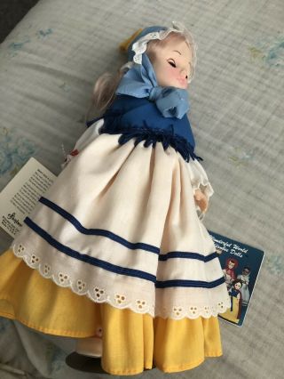 Effanbee Doll,  Vintage Tales Of Mother Goose 12 " With Tags