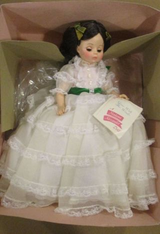 Vintage Madam Alexander Doll 14 " Gone With The Wind 1590 Tag Is 1965 Gift