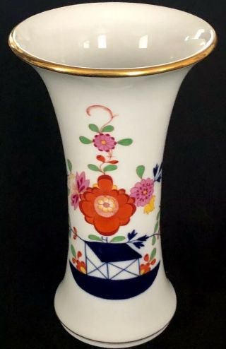Large Size Antique Meissen Porcelain Vase Kakiemon Tischchenmuster