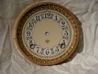 Antique Ansonia Clock Dial And Bezel