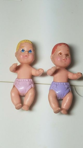 2 Mattel Barbie Babies - Vintage