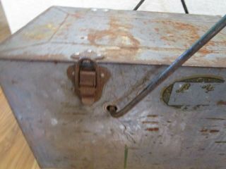 Antique Barclay Ice Box - Cooler Chest 5