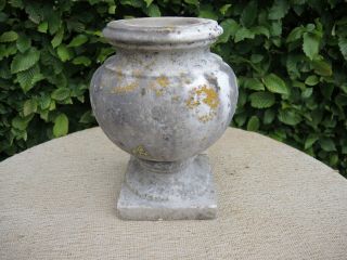 Small Antique Marble Stone Garden Urn 25 cm high (608) 2