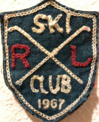 Polo Ralph Lauren - - Vintage Ski Patch