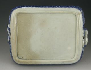 Antique Pottery Pearlware Blue Transfer Greek Pickle Set 1815 Not Spode 4