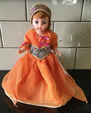 Vtg Madame Alexander Beauty Of Beauty And The Beast Storyland Dolls,  Tag 140486