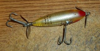 VINTAGE HEDDON WOUNDED SPOOK/YELLOW SHORE 4