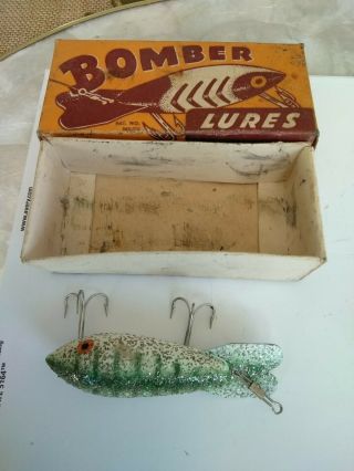 Vintage Bomber Lures,  Bomber Style,  515 Color.  Bait Is 3 5/8 " Long
