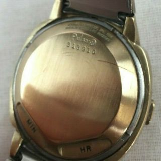 PULSAR P3 Digital Watch Time Computer Gold Filled L80 Microns 1970s - 8