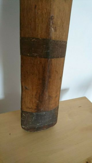 VINTAGE ANTIQUE CRICKET BAT FULL SIZE GUNN AND MOORE EXTRA SPECIAL TREBLE SPRING 3