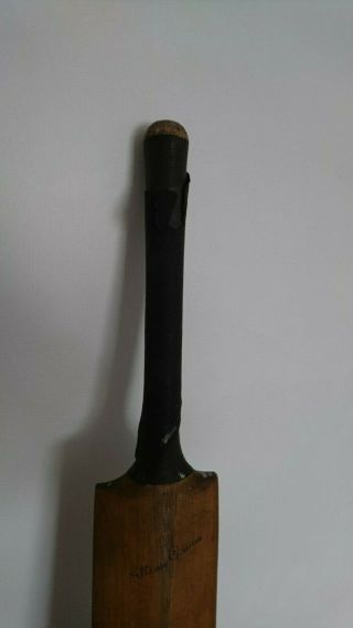 VINTAGE ANTIQUE CRICKET BAT FULL SIZE GUNN AND MOORE EXTRA SPECIAL TREBLE SPRING 4