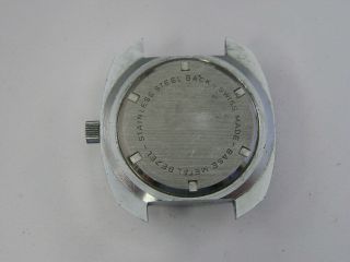 Vintage Basis Direct Read Jump Hour Watch 1970 ' s 4