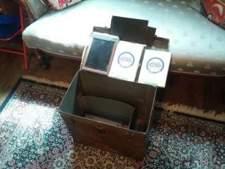 Antique Agfa Ansco Folding Wooden Camera with much more 12