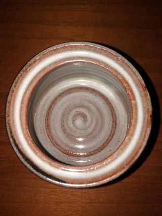 Antique Adirondack Blue Mountain Pottery Salt Glazed Sugar Bowl 3